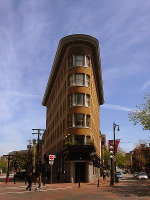 Gastown, the Hotel Europe, built in 1910.