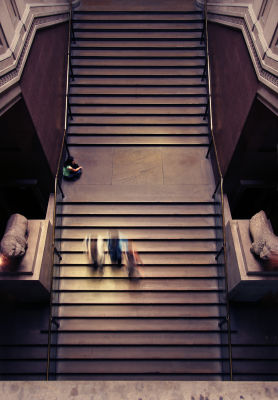 Staircase and Lions