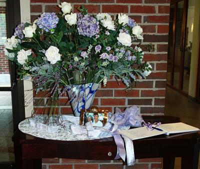 Guest Book Table