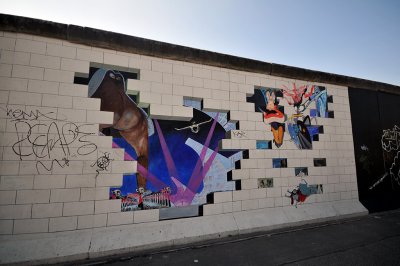 East Side Gallery(Berlin wall)