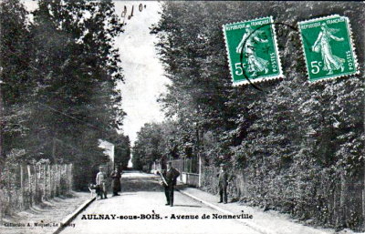 Quartiers de Nonneville d'Aligre, limite avec Bondy, Vercingetorix,  --> Arthur Chevalier