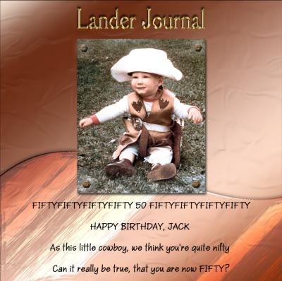 Lander Journal Surprise