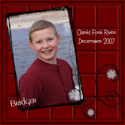 Bridger - River Photo Shoot
