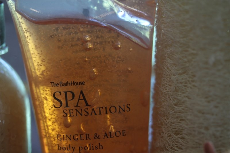 Happiness is ~ a gentle scrub