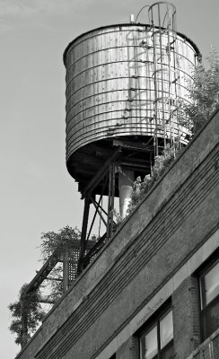 Watertower along High Line
