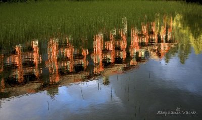 Nita Lake Lodge reflection