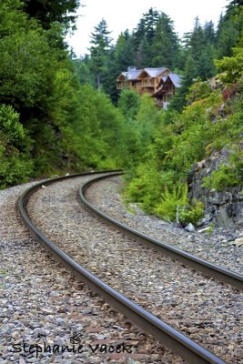 Rocky Mountaineer train tracks
