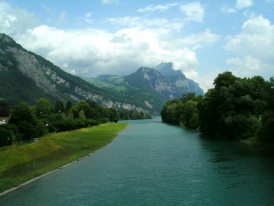 Linth Canal near Walensee 