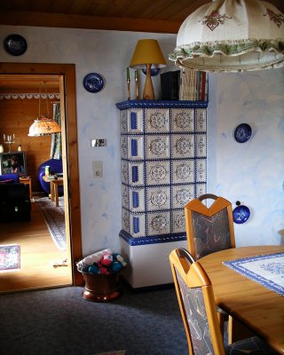 Dining room towards living - 