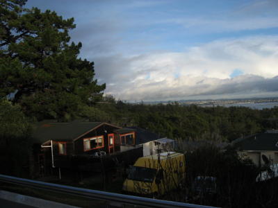 View from Pamela's house in Birkenhead