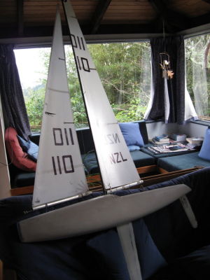 Leon's model yacht