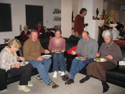Dinner Group - Pamela, Garry, Zeta, Leon & Leon's wife