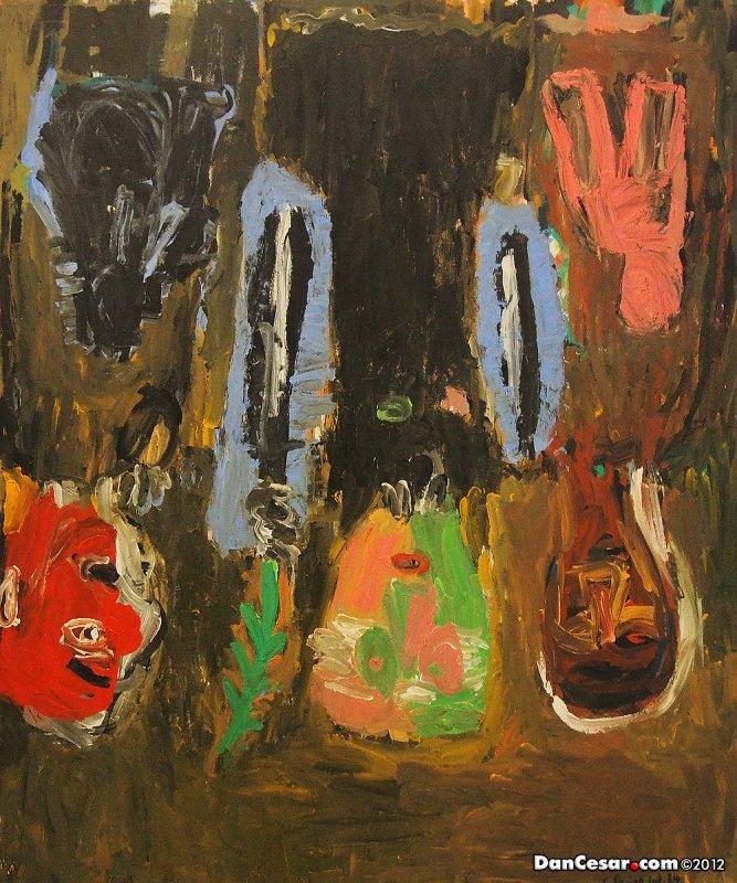 Die Verspottung (The Mocking), 1984, Georg Baselitz, German, b 1938