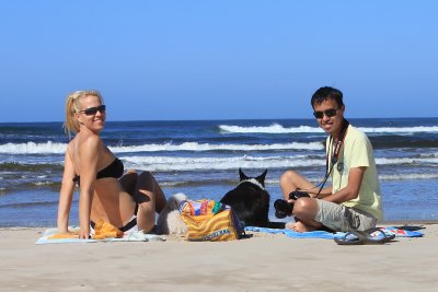 Enjoying The Beach