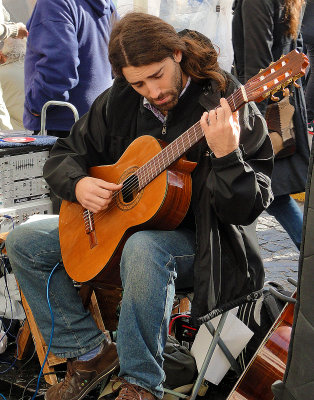 Guitarist In San Telmo