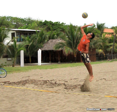 Volleyball On The Beach