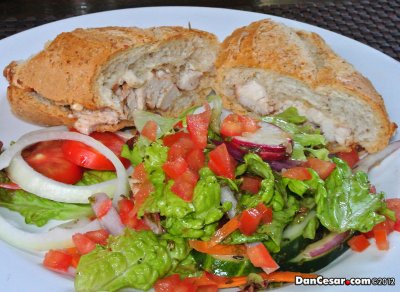 Blackened Chicken Breast with House Salad