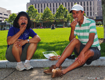Peace, Love & Little Donuts at Schenley Plaza