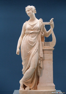 Terpsichore, Muse of Lyric Poetry, 1812, Antonio Canova, Italian, 1757-1824