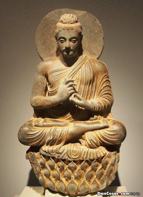 Buddha, 2nd-3rd century, Northwest Indian or Pakistani, Kushan Period, 50-320