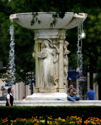 Marble Fountain at Dupont Circle