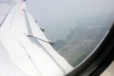 Take off from Manila