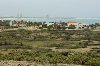 DSC01275 - View from the California Lighthouse with Oranjestad in the background