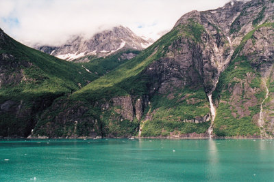 Waterfall in Tracy Arm