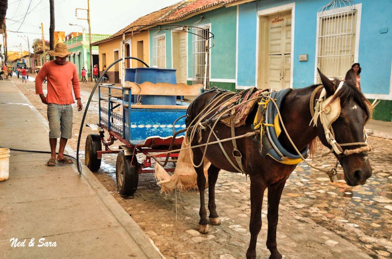 water delivery wagon