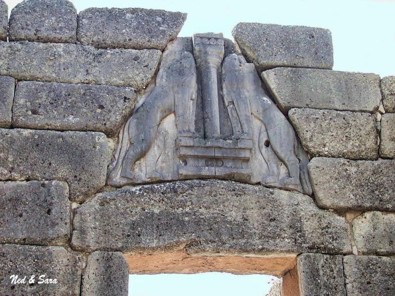 Mycenae Liions Gate