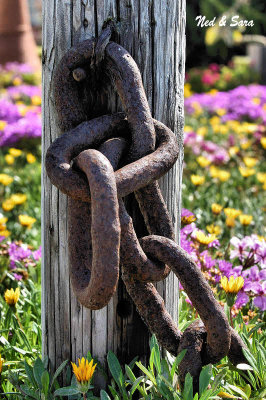 post and chain