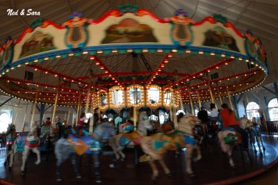 Santa Monica carousel