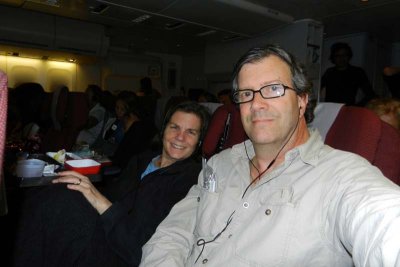 Jim and Cyn have our comfy seats too