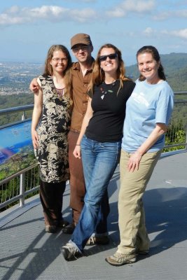 On the escarpment overlook