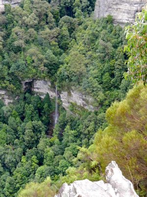 Steep cliff drop off