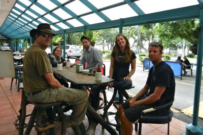 Stop for lunch and beer near Cairns