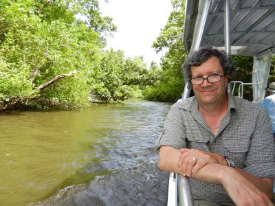 Jim along the Daintree
