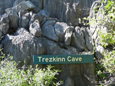One of the limestone caves in Chillagoe
