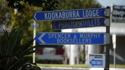 On the way to our lodge in Yungaburra