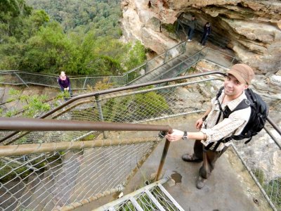 The 1,000 steps are STEEP!