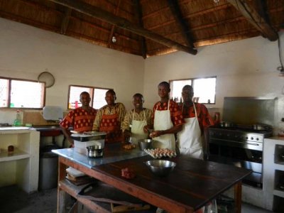 A visit to the kitchen at Kaingo