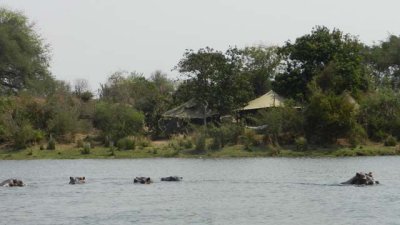 The fantastic Cassia suite we've been given at Chongwe Camp, Lower Zambezi, Zambia