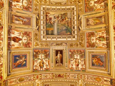 Ceiling in the Vatican