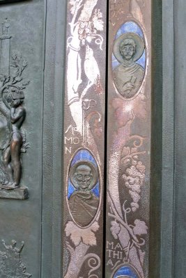Close up of door, San Paolo Basilica