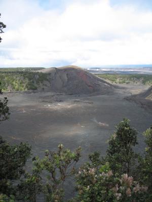 The cinder cone that blew it's side off in 1959