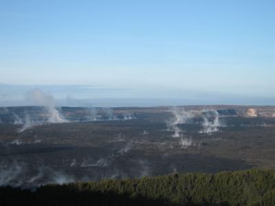 Nice panorama of the Kiluaea crater