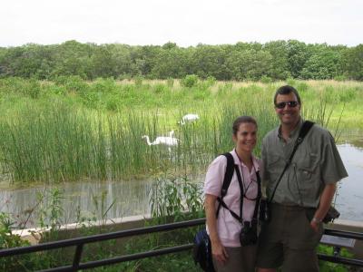 We LOVED being so close to the cranes