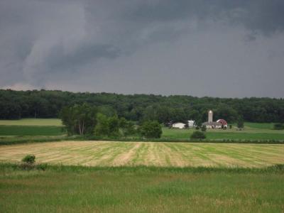On the way home, a STORM moves in!