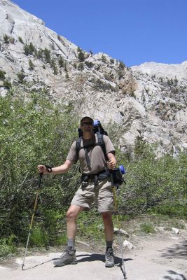 Jim, ready to get hiking again