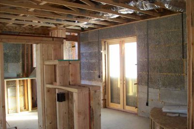 Looking from the master bath back towards the bedroom